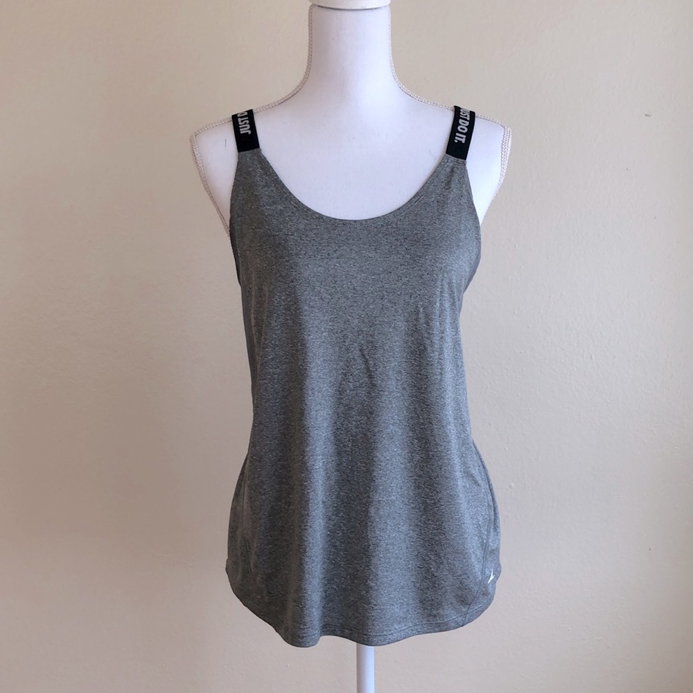 Nike Dr-Fit Gray Running Top 🏃‍♀️